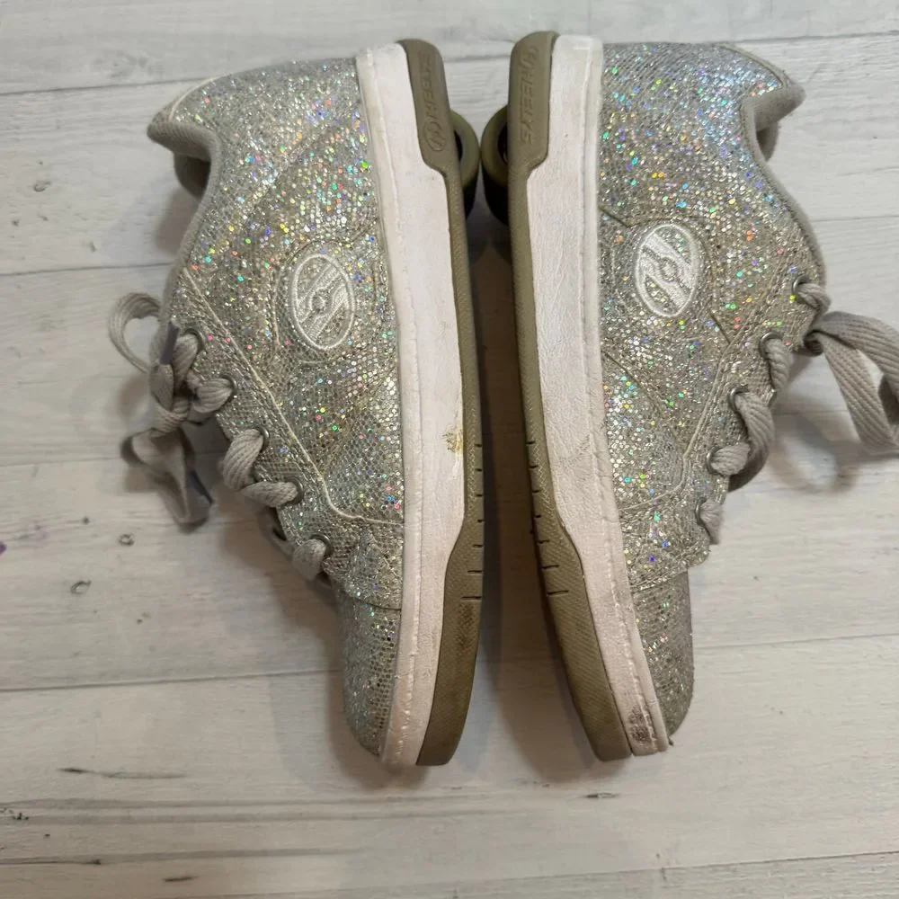 Heelys girls silver